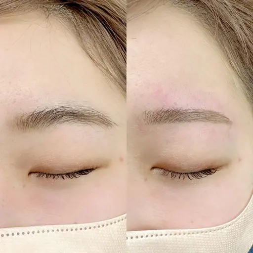 【似合わせアイブロウ眉WAX+保湿orメイク仕上げ】（間引き追加+￥550）