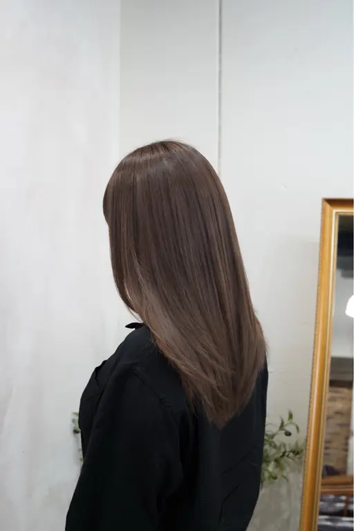 ダメージレス艶カラー×髪質改善ウルトワトリートメント🫧🤎 髪質改善の頂点🌟圧倒的な艶✨