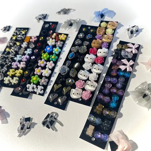 💎耳つぼjewelry6粒💎✅耳つぼマッサージ付き（大きいパーツ片耳1粒ずつ）《追加1粒¥220》