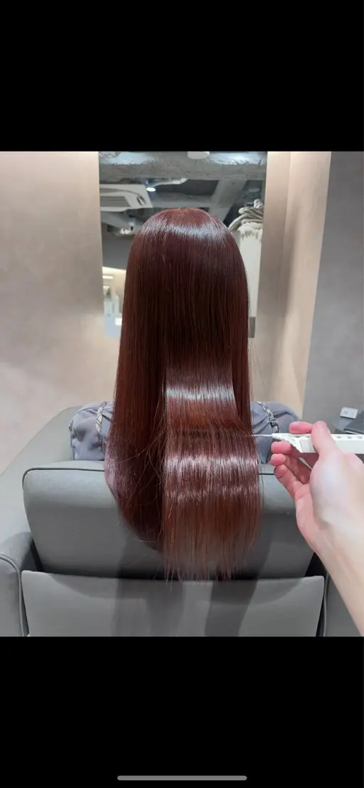 🦄髪質改善ストレート🦄(シャンプーブロー込み)👾
