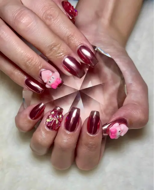 ジェルネイル💅🏻(お爪のSNS撮影にご協力頂ける方。形・色・デザインはこちらが決めます。)新規様オフ込み