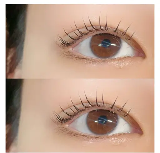 まつげパーマᴗ ᴗ͈💫#新可児駅#ラッシュリフト#まつパ