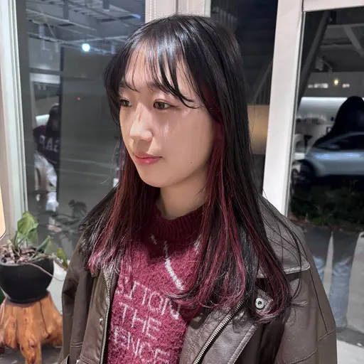 design color 🪷（インナー・ハイライト・グラデーション）※レディース限定、セミロング、ロング＋¥1.100