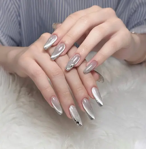 🪞マグネット。ミラーネイル💅