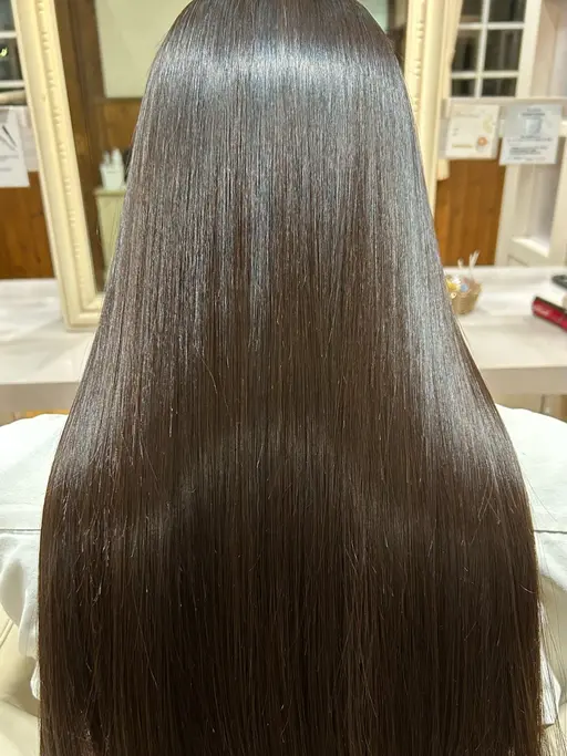 【1月限定！】カット＋ノンダメージストレート＋シナジートリートメント￥22300→￥15000