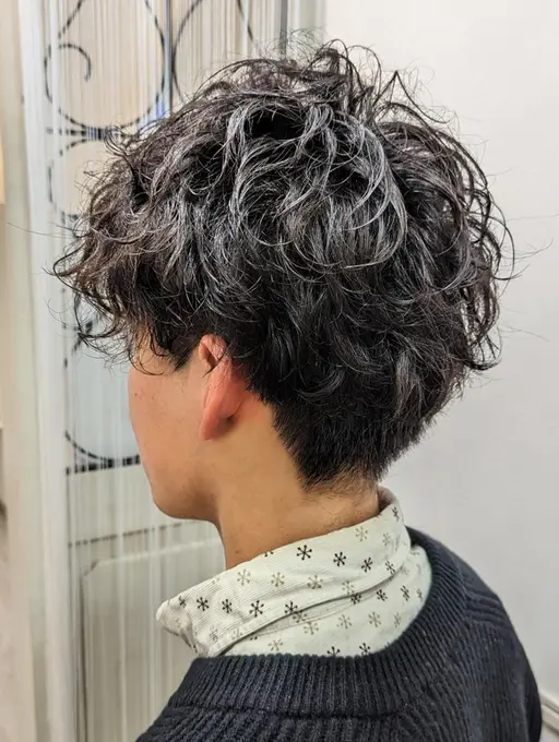 【メンズ スパイラル パーマ】+【カット】+【トリートメント】🌈