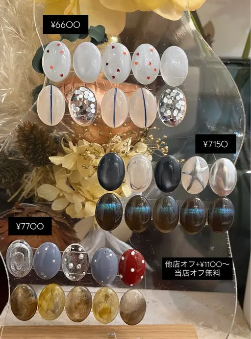 月間デザインネイルコース🤍(オフなし)