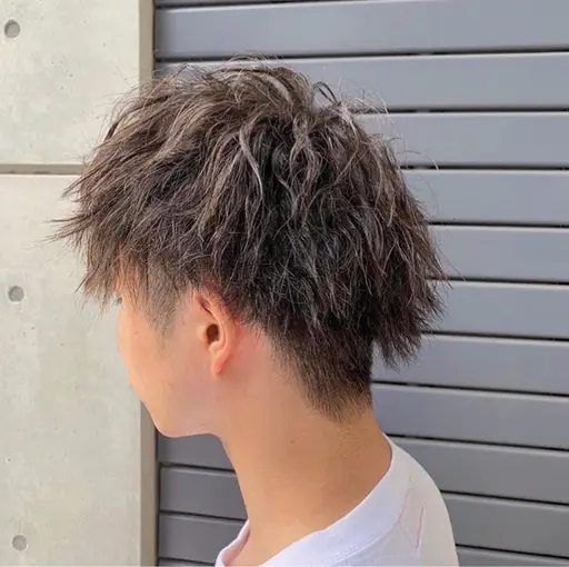 カット➕ツイストパーマ