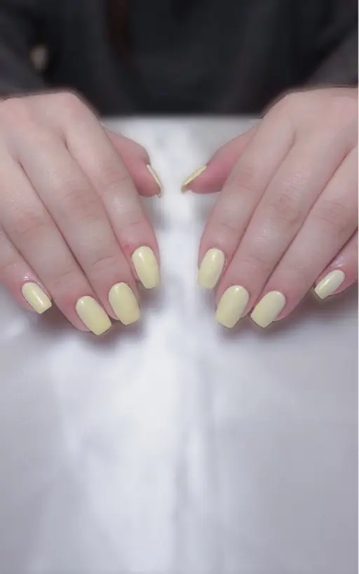 【自爪】120色から選べるワンカラー𖤐 ̖́-色混ぜOKあなただけのカラー作成します✩.*˚オフケア込