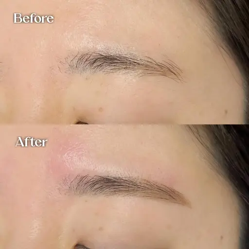 アイブロウWax脱毛🎀保湿ジェル＋メイク仕上げ付