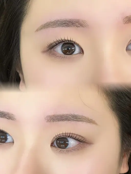 リピーター様🎀まつ毛パーマ(上) / コーティング剤で束感仕上げ😻