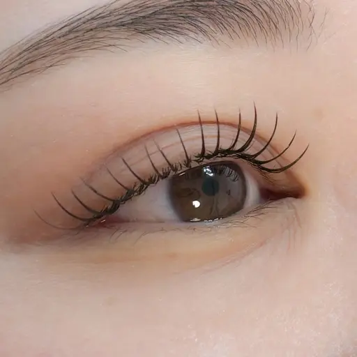 【自まつ毛ごと上げる❣️】エクステ120本×パーマ