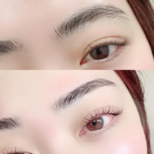 【Jrアイリスト担当🌟】まつげパーマ+眉毛wax脱毛