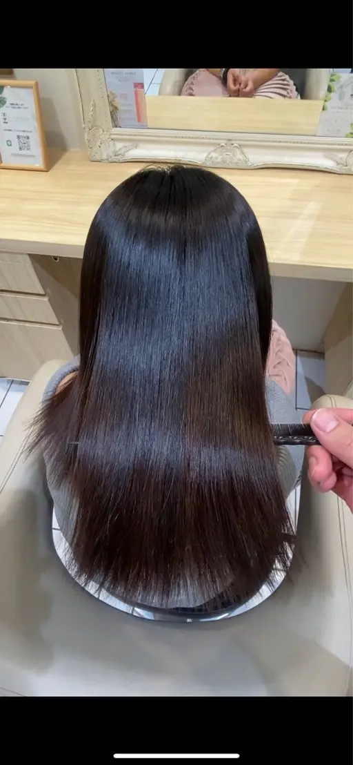 ✨【つるサラ髪】レディースカット + シルク髪質改善トリートメント✨