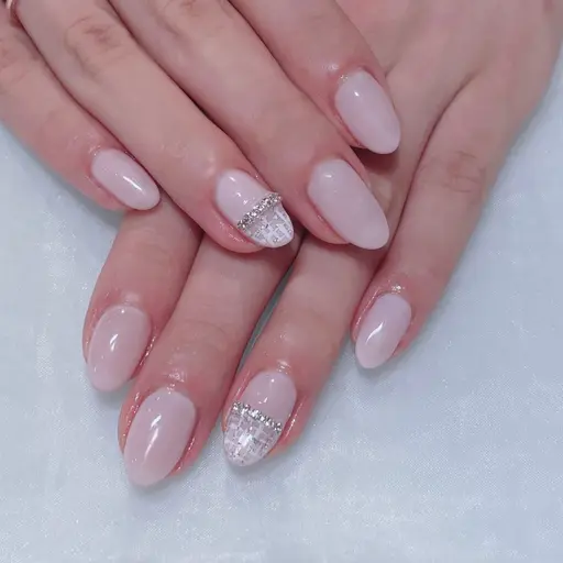 【オフなし】 🆕✧︎韓国,ワンホンネイル✧︎シンプルアート2本コース🤍