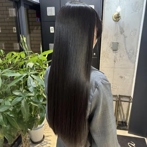 🔥フルコース🔥美髪縮毛矯正&メンテナンスカット&カラー&ULTOWAトリートメント&超音波トリートメント&MARBB