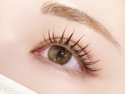 フラットラッシュ120本💙オフ込み💙アイシャンプー🫧orコーティング付✨️Lカール+¥550