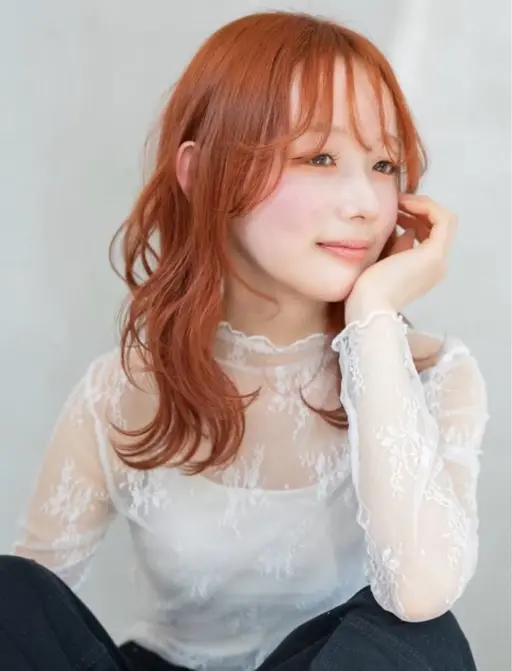 ダブルカラー⚜️全頭ブリーチ１回+カラー