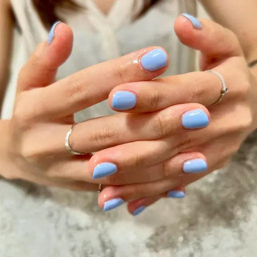 (オフなし)ハンドワンカラー💙