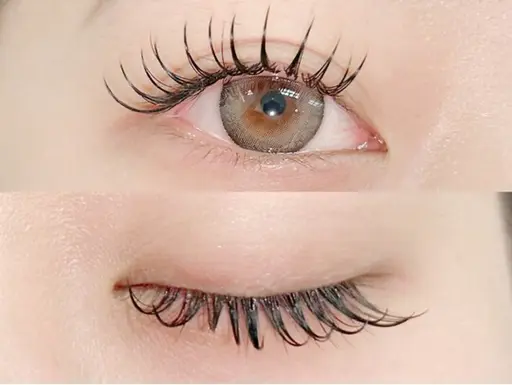 10:00のみ無料マツエクモデル本数160本&下まつ毛エクステ20-30本🎀オフ有り可能👀✨(90分)