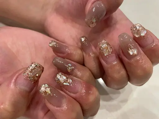 シンプルデザインネイル