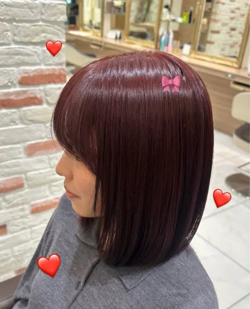 ブリーチなしワンカラー🎀