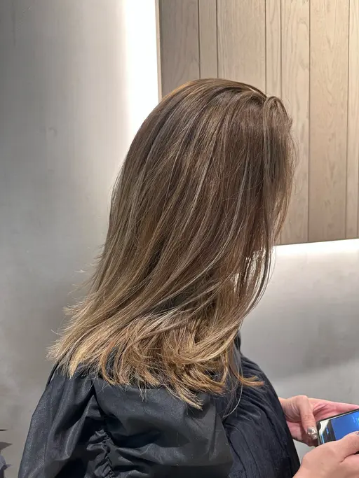 【海外風好き必見🖤】コントラストハイライト⚡️