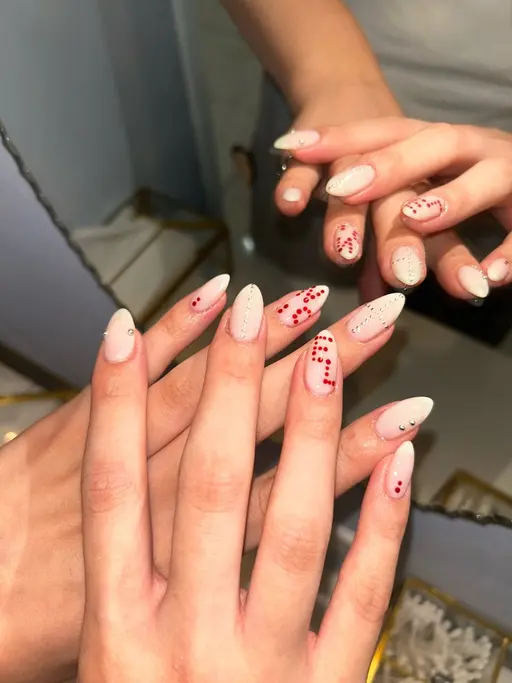 オフなしデザインネイル