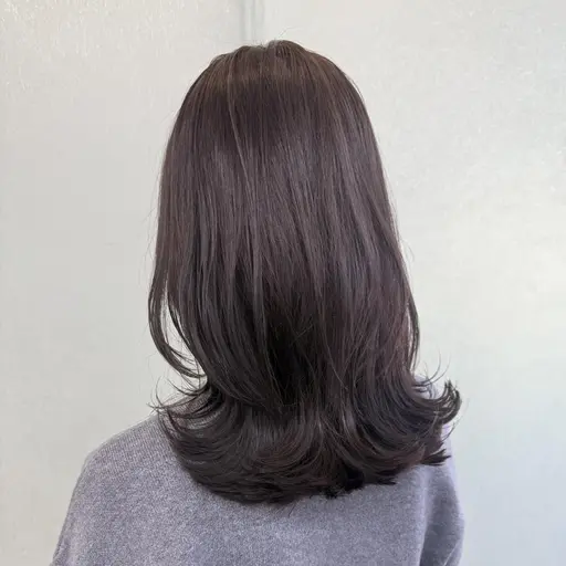 ワンカラー+シャンプーブロー(胸下ロングNG)