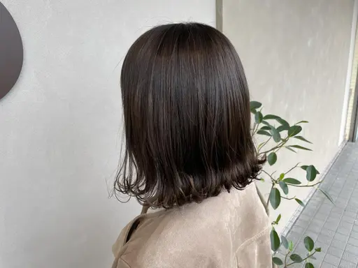 人気No.2【美髪ケア】似合わせカット+ケアカラー+OggiottoうるツヤTr+marbb