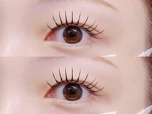 オフ無料☘️フラットラッシュ120本☘️束感コーティング仕上げ🩷