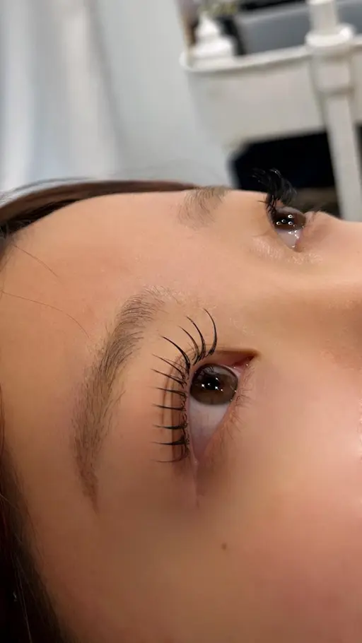 【限定価格♡】マツエク120本✩韓国風束感コーティング仕上げ付き♪