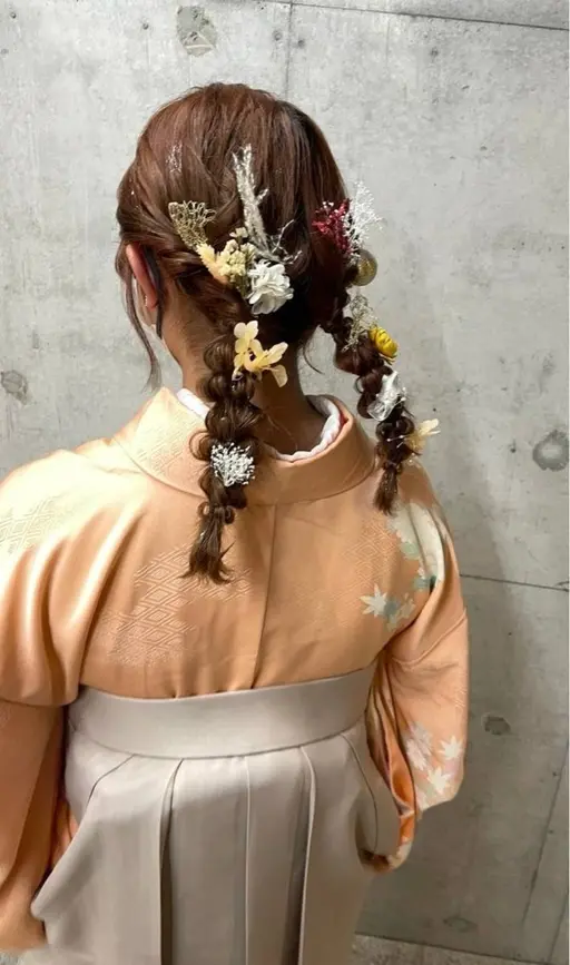 🌸卒業式当日ヘアセット🌸🤍60分(目安時間)