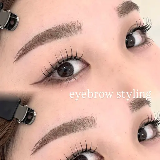 アイブロウワックス(メイクなし🫧)