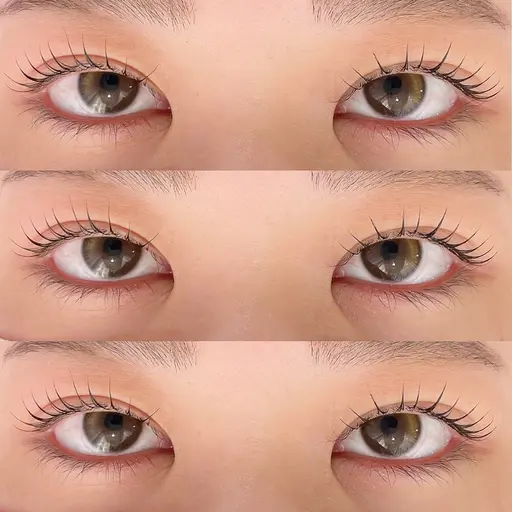 まつ毛パーマ上　¥3300