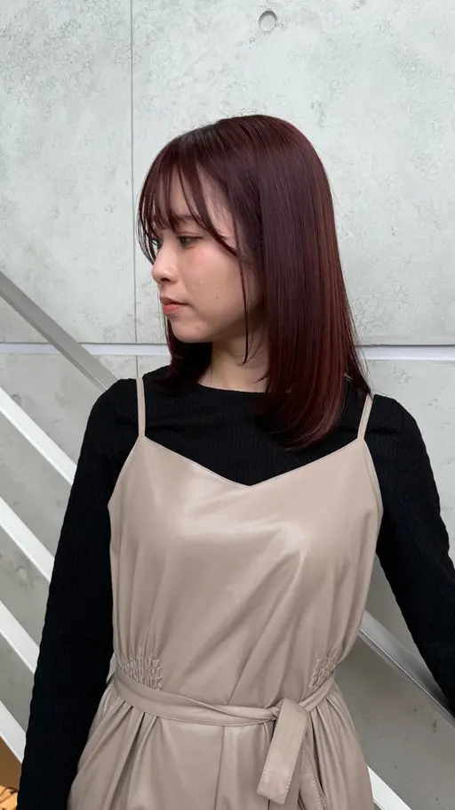 当日限定10%off！【特許技術で叶える髪質再生】透明感カラー+5stepトリートメント