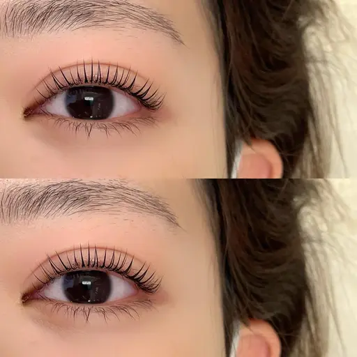 大人気セットメニュー❣️美眉スタイリング＆パリジェンヌ/メーテル/パンダ🐼💜ケラチントリートメント付き