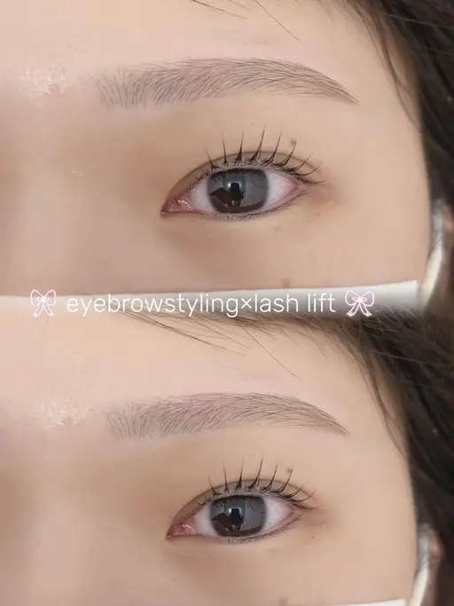 【練習モデル】1/14 12:00からのみ まつ毛パーマ×美眉スタイリング(セットメニュー) ⚠️オアシス店でのご案内