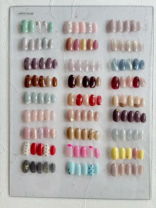 練習モデルメニュー/ハンドジェルシンプルアート⚠︎オフなしメニュー