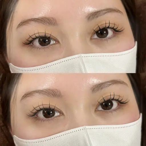 〖🦋ミニモ限定❕❕🦋〗パーマ×LEDエクステ60本❕(付け足し、リペアNG)