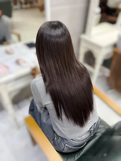 【🌿縮毛矯正🌿】 自然なストレートが叶う🪿+スチームトリートメント