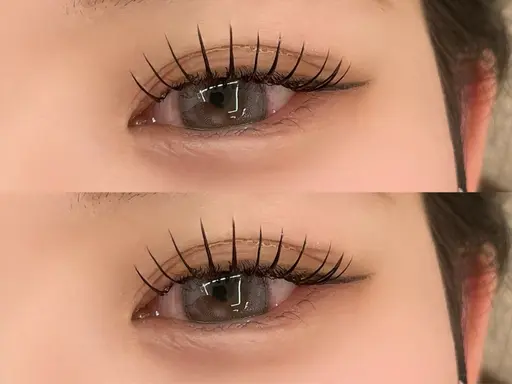 まつ毛パーマ×エクステ✨