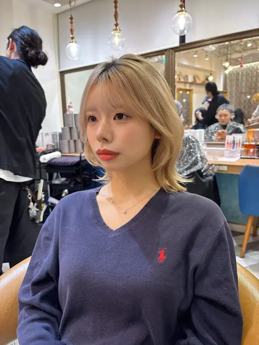 【🫧骨格診断カット＋✨ブリーチオンカラー＋🌈トリートメント】髪色もっと！可愛くしたい方へ！いい色にしましょう！