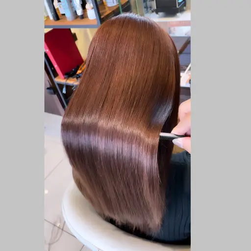 【人気No.1】艶カット+透明感カラー+プレミアム髪質改善トリートメント✨️