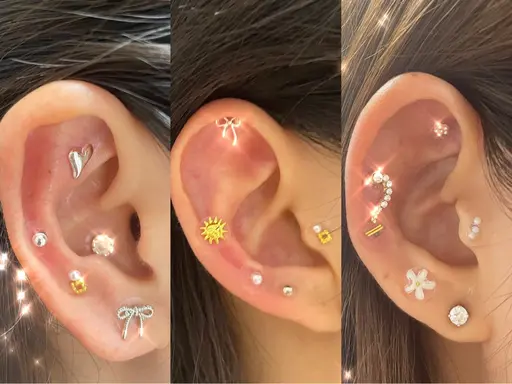 【お試しに🩷】耳ツボジュエリー6粒💎👂💕