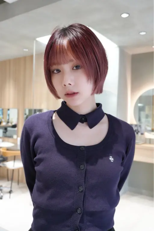 【平日限定❗️❗️生トリートメント＋カット無料🌟】カット＋カラー＋生トリートメント