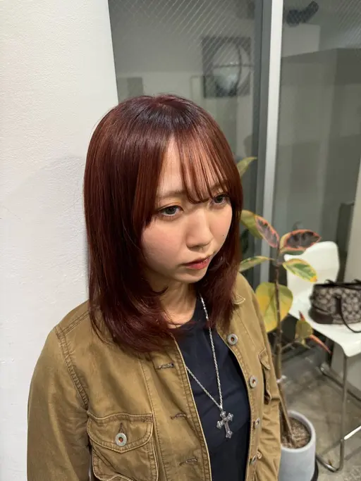 【補修ツヤトリートメント付き❗️】ブリーチ無し透明感カラー🫧