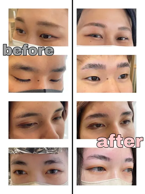 理想の眉が作れる💇アイブロウリフト《眉パーマ》&シートワックス