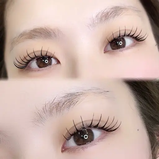 【話題の最新技術！】コーティング付き✨アンドヘルシー ♪LEDフラットラッシュ100本＋まつ毛パーマ（オフ込み）