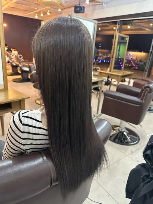 縮毛矯正（リタッチでも可能です！！）　　技術向上のため半額でご案内させていただいてます🔥🔥